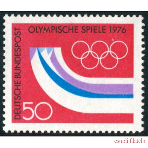 OLI1/S Alemania Federal  Germany  Nº724  1976  XIIº JJOO de invierno