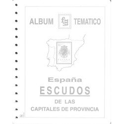 Hojas FM España escudos regionales Montadas con protectores transparentes Hojas FM España escudos regionales Montadas con protectores transparentes