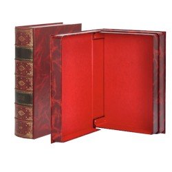 Pardo 237005 Cofre serie Premier. Caja libro para guardar documentos. Burdeos Pardo 237005 Cofre serie Premier. Caja libro para guardar documentos. Burdeos