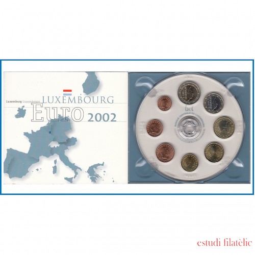 Monedas Euros Luxemburgo Cartera 2002 D