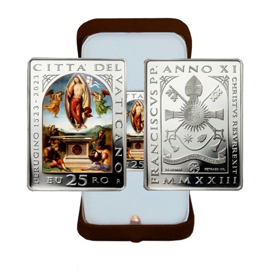 Vaticano 2023 25€ euros Color Santa Pascua