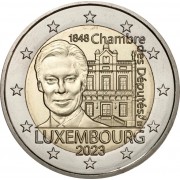Luxemburgo 2023 2 € euros conmemorativos Cámara de Diputados, Constitución