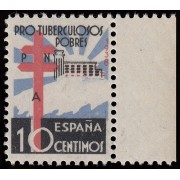 España Spain 866 1938 Pro Tuberculosos MNH