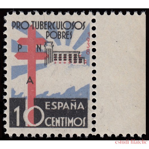 España Spain 866 1938 Pro Tuberculosos MNH