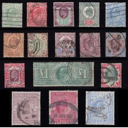 Gran Bretaña 106/21 1902-10 Eduardo VII Usados