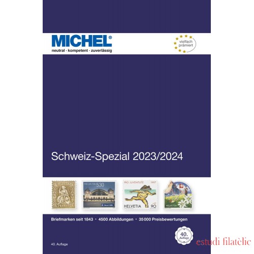 MICHEL Catálogo especial  Suiza 2023/2024