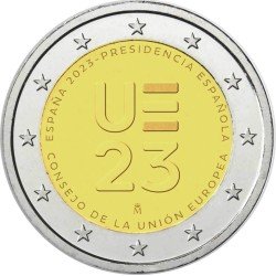 España 2023 2 € euros conmemorativos Presidencia UE España 2023 2 € euros conmemorativos Presidencia UE