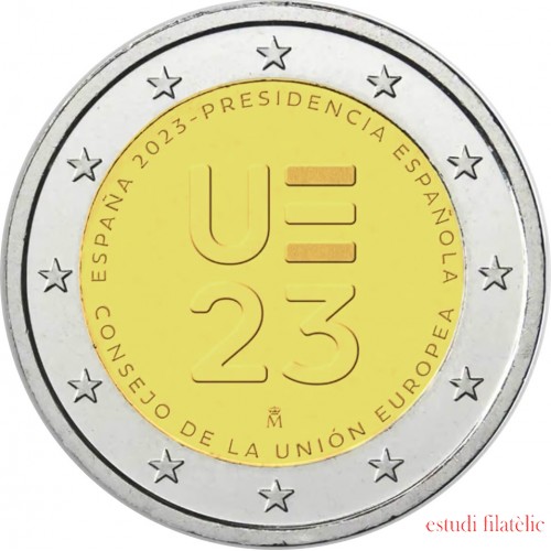 España 2023 2 € euros conmemorativos Presidencia UE