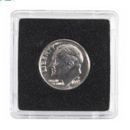 Leuchtturm 368597 Cápsulas de monedas QUADRUM 10 mm, paquete de 10 Leuchtturm 368597 Cápsulas de monedas QUADRUM 10 mm, paquete de 10