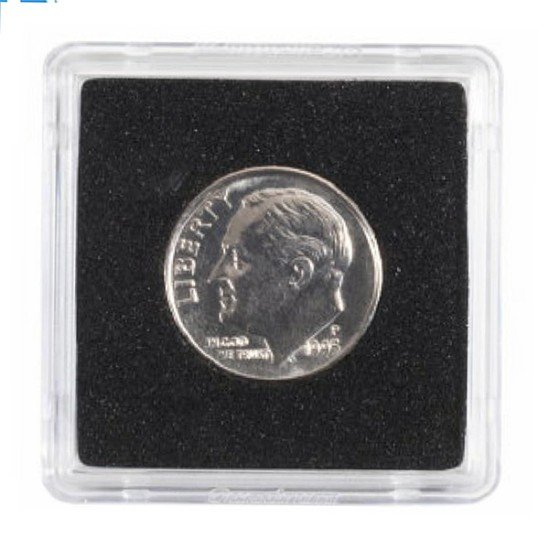 Leuchtturm 368600 Cápsulas de monedas QUADRUM 13 mm, paquete de 10 Leuchtturm 368600 Cápsulas de monedas QUADRUM 13 mm, paquete de 10
