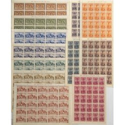 España Spain 547/58 1930 Colon Columbus Hojas completas MNH España Spain 547/58 1930 Colon Columbus Hojas completas MNH
