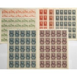 España Spain 559/65 1930 Descubrimiento de América Hojas completas MNH España Spain 559/65 1930 Descubrimiento de América Hojas completas MNH