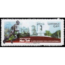 Guatemala 660 2012 75 años media maratón Max Tott MNH Guatemala 660 2012 75 años media maratón Max Tott MNH