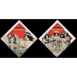 Guatemala 677/78 2013 Navidad en Guatemala MNH