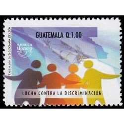 Guatemala 691 2014 Serie América Upaep Lucha contra la discriminación MNH