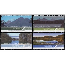Guatemala 692/95 2014 Paisajes MNH