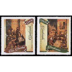Guatemala 700/01 2014 Navidad Nuestra Señora de la Paz MNH