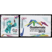 Guatemala 704/05 2015 Guatemala capital iberoamericana de la cultura MNH