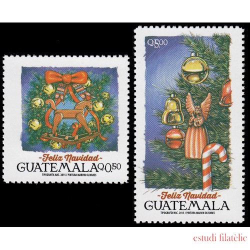 Guatemala 718/19 2015 Navidad MNH
