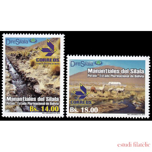 Bolivia 1599/00 2016 Manantiales del Silala MNH