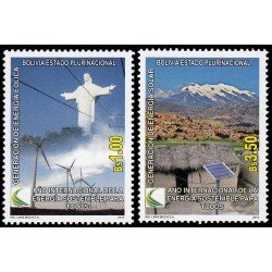 Bolivia 1487/88 2012 Año Internacional de la energía para todos MNH Bolivia 1487/88 2012 Año Internacional de la energía para todos MNH