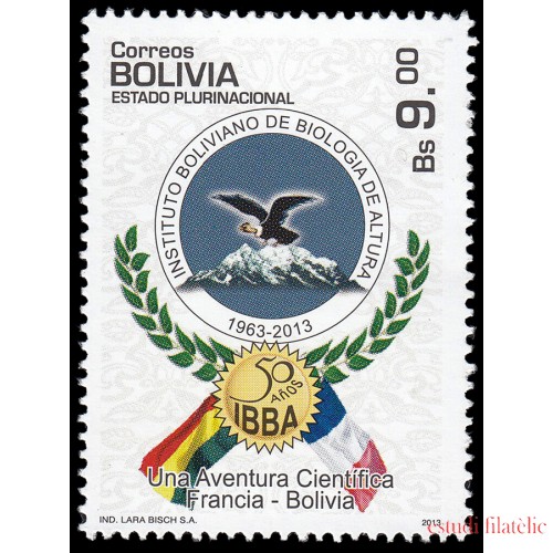 Bolivia 1501 2013 50 años Instituto Boliviano de biología de altura MNH