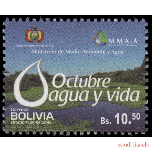 Bolivia 1527 2013 Octubre agua y vida MNH
