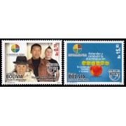 Bolivia 1531/32 2012 Serie Upaep Defensoría del Pueblo MNH