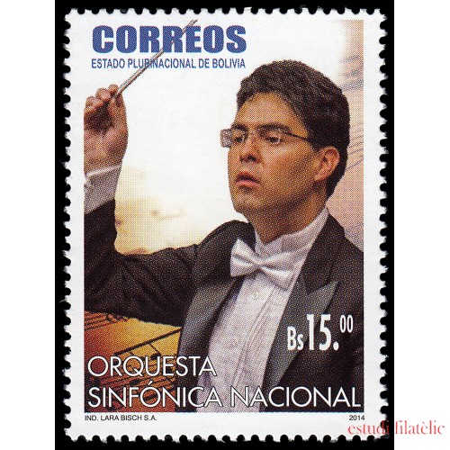 Bolivia 1552 2014 Orquesta Sinfónica Nacional MNH
