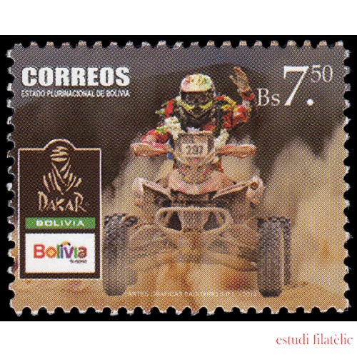 Bolivia 1558 2014 Dakar MNH