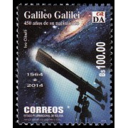 Bolivia 1559 2014 450 años nacimiento Galileo Galilei MNH