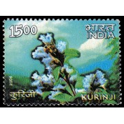 India 1910 2006 Flora Planta Kurinji MNH