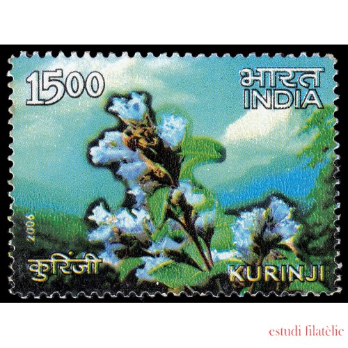 India 1910 2006 Flora Planta Kurinji MNH