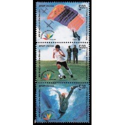 India 1999/01 2007 4 Juegos Militares Mundiales CISM MNH India 1999/01 2007 4 Juegos Militares Mundiales CISM MNH