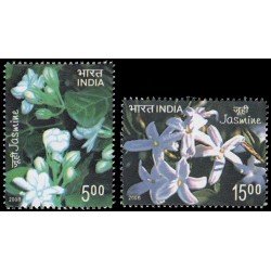 India 2034/35 2008 Flores Jazmín MNH India 2034/35 2008 Flores Jazmín MNH