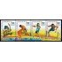 India 2060/63 2008 3 Juegos juveniles de Commonwealth MNH