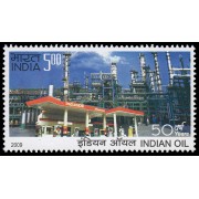 India 2144 2009 50 años compañía petrolera Indian Oil MNH
