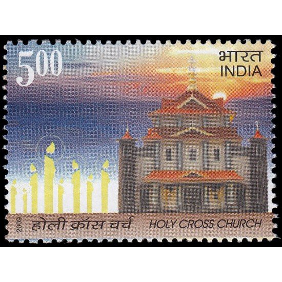 India 2167 2009 Iglesia de la Santa Cruz MNH India 2167 2009 Iglesia de la Santa Cruz MNH