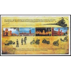 India HB 70 2009 Estaciones de tren Indias MNH India HB 70 2009 Estaciones de tren Indias MNH