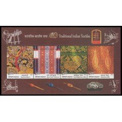 India HB 75 2009 Tejidos tradicionales MNH India HB 75 2009 Tejidos tradicionales MNH
