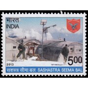 India 2558 2013 Defensa Sashatra Seema Bal MNH