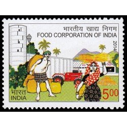 India 2566 2014 Cooperativa de alimentos MNH India 2566 2014 Cooperativa de alimentos MNH