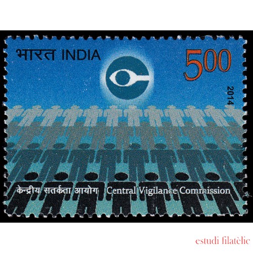 India 2573 2014 Comisión central de vigilancia MNH