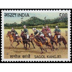 India 2597 2014 Deporte Polo Sagol Kangjei MNH India 2597 2014 Deporte Polo Sagol Kangjei MNH