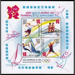 India HB 98 2012 Juegos Olímpicos de Londres MNH India HB 98 2012 Juegos Olímpicos de Londres MNH
