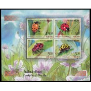 India HB 145 2017 Fauna escarabajo mariquita MNH