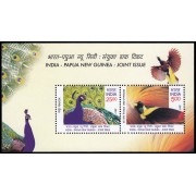 India HB 169 2017 Fauna India-Papúa Nueva Guinea emisión conjunta MNH