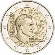 Luxemburgo 2023 2 € euros conmemorativos Duque Enrique Miembro COI  