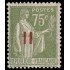 France Francia 480c 1940-41 paz paix Valor sobre valor con barras MNH