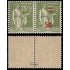 France Francia 480a 1940-41 paz paix Espectacular pareja MNH